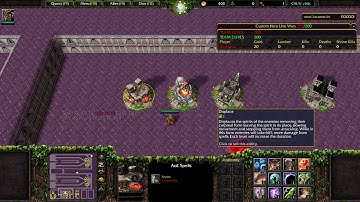 Warcraft 3 | Detailed Custom Hero Line Wars 1.61c #13, tutorial (NEW)