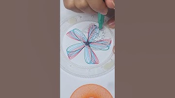 Hypnotic Spirograph Art ASMR | Colorful and Relaxing Designs #satisfying  #asmr