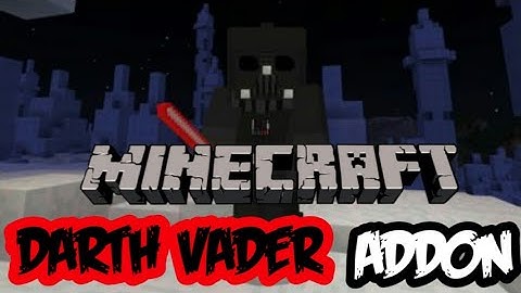 DARTH VADER ADDON | MINECRAFT PE MOD SHOWCASE