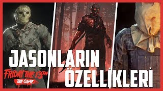 13.Cuma Tüm Jasonların Özellikleri / GÜÇLÜ VE ZAYIF YÖNLERİ - [ Friday The 13TH Game ]