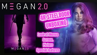 M3GAN 2.0 4K Blu-ray Steelbook Unboxing  #steelbook #film #movie #4k #bluray #dvd #physicalmedia 