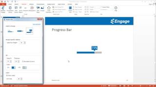 Create a Progress Bar using the Engage PowerPoint add-in