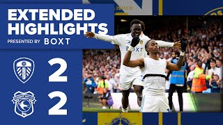 Extended highlights | Leeds United 2-2 Cardiff City | Late drama at Elland Road!