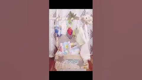 A Gift Hamper For New Baby |    NewBorn Gift Basket Ideas 🙂