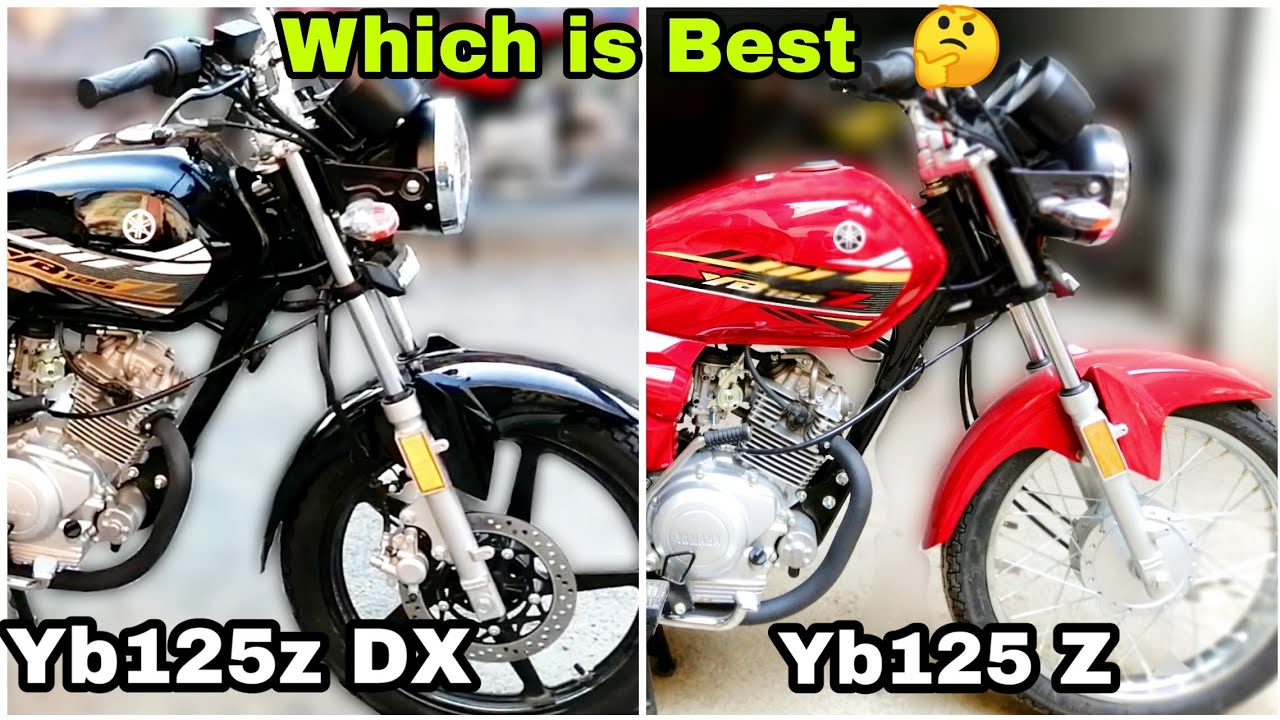 Yamaha Yb125z Dx Vs Yamaha Yb125 Z Which Is Best Youtube