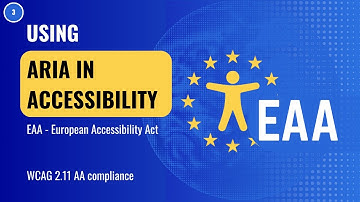 #3 Aria gebruiken in webtoegankelijkheid | Aria-label in webtoegankelijkheidsvoorbeeld | Aria-lab...