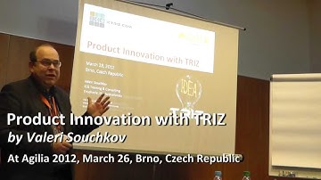 Talk about TRIZ by Valeri Souchkov at Agilia 2012