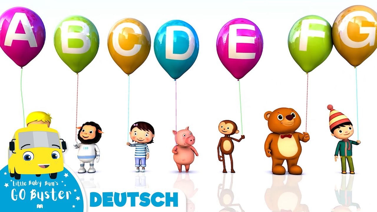 Lerne Das Abc Abc Luftballons Little Baby Bum Deutsch Kinderlieder Und Cartoons Youtube