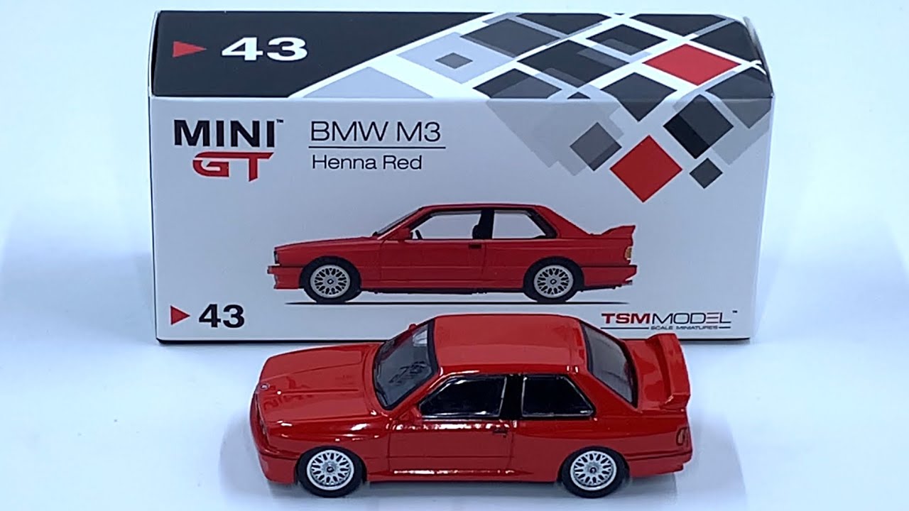 MINIGT　No.43　トイザらス限定　BMW　M3　Henna　Red MINIGT No.43 トイザらス限定 BMW M3 Henna Red - メルカリ