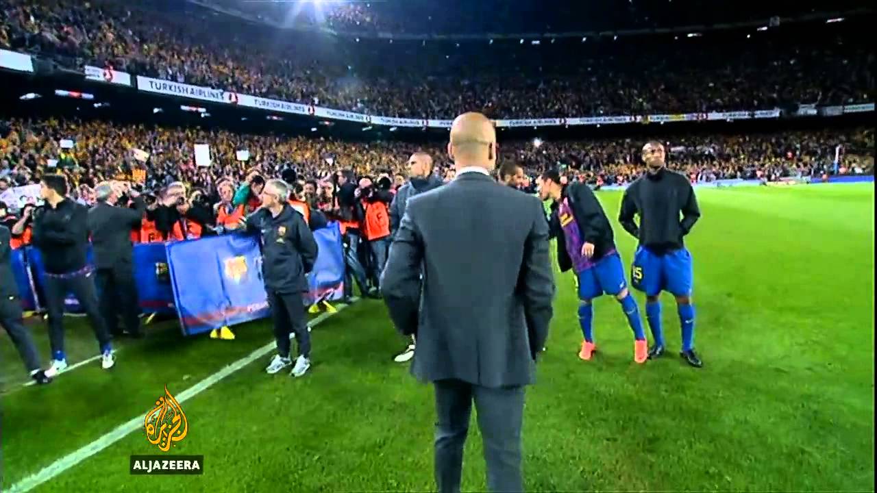 غوارديولا - أنجح مدرب في تاريخ برشلونة - قناة الجزيرة البلقان