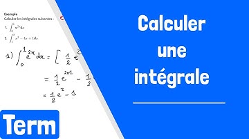 Comment calculer une intégrale ?