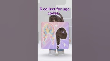 6 collest for ugc codes edit:omg thx for 14kviews 💗💗#roblox #codes #freeugc