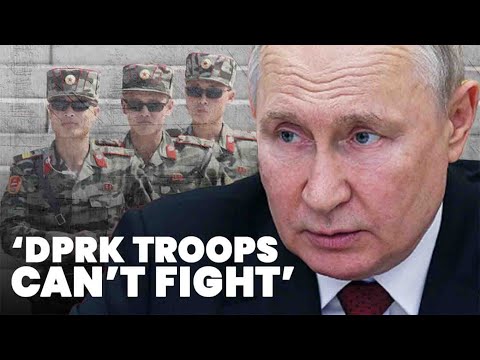 North Korean troops