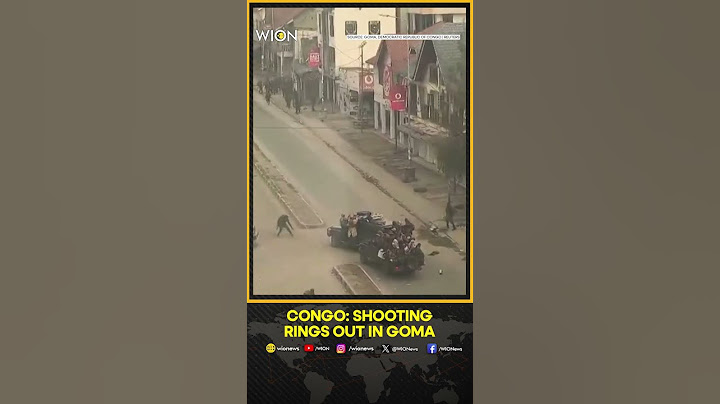 Congo-Rwanda Conflict: Heavy Gunfire Exchange In Central Goma As M23 Rebels Take Over Goma | Shorts