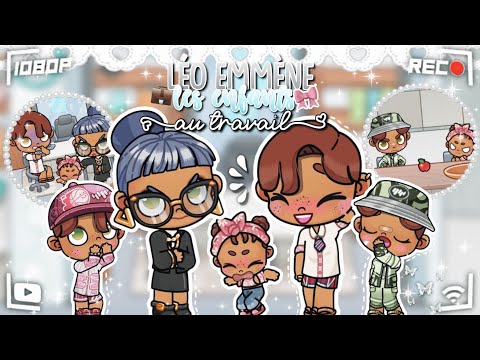Léo emmène les enfants au travail 💼🎀💗|| ça fini mal 🥲 || with voice 💫 || avatar World 🌺💕
