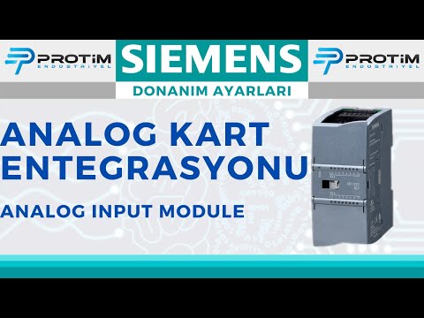 Siemens S7 1200 Analog Kart Entegrasyonu | Tia Portal | Analog input Module