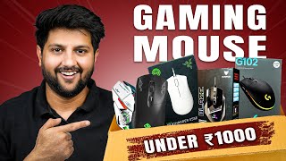 Top 5 best Gaming Mouse Under ₹1000 – Best Picks After Real Testing!