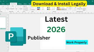 How to Download and Install Microsoft Publisher in 2026 | Latest Version | MS Office Publisher