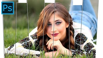 Photoshop Vertical Panels Effect Tutorial