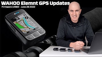 Wahoo ELEMNT GPS Updates: New Maps // More Elevation Data // Radar Alert Position [Firmware 14983]