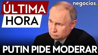 ÚLTIMA HORA: Putin pide moderar la incautación de activos por parte del estado.