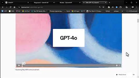 GPT 4 o正式釋出！第一印象