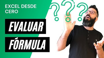 Función Evaluar fórmula | Curso Excel desde Cero