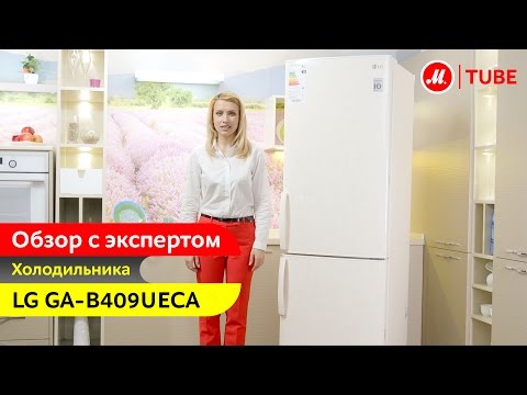 Видеообзор холодильника LG GA-B409UECA с экспертом «М.Видео»
