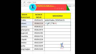 How to combine 2 columns of data into one in Excel