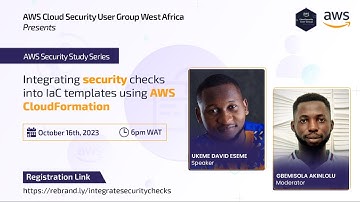 Integrating security checks into IaC templates using AWS CloudFormation