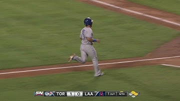 TOR@LAA: Encarnacion rips an RBI single to left field