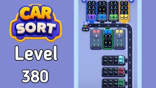 Car Sort Level 380 Walkthrough Solution