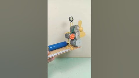 HOW TO MAKE A MINI PROTOTYPE ELECTRIC GENERATOR USING A UNIQUE METHOD