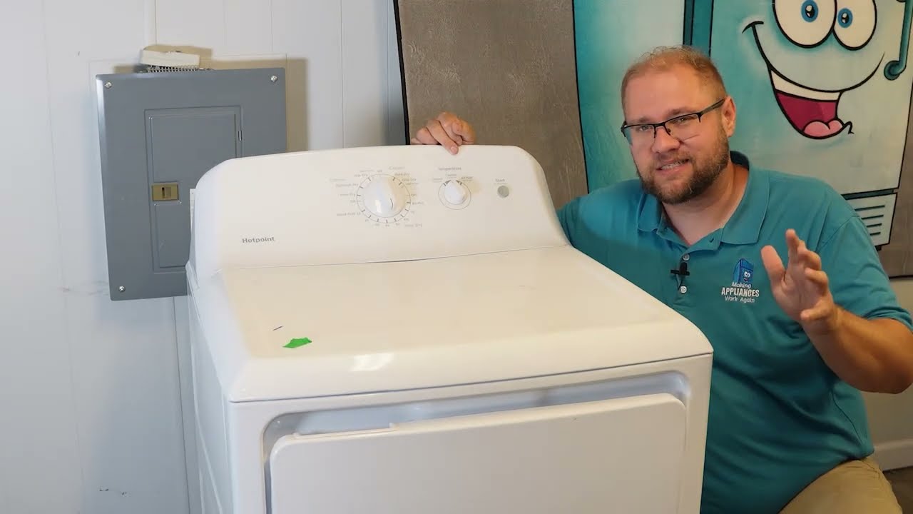 Hotpoint Dryer Makes Noise, Thuds, or Screeches - How to Repair