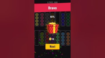 Ball Sort Puzzle Level 981