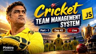 Cricket Team Management System Project | Part 1 | Day 42 | Legend Tech Live | Tamil