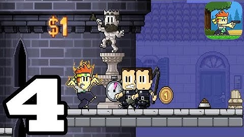 Dan the Man: Action Platformer - Gameplay Walkthrough Part 4 - Stage 8-2-1 (Android/iOS)