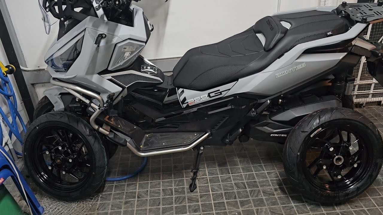 ใส่ยางล้อแม็ก เตรียมใส่ Zontes 368g