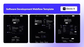 Software Development Website Template | Devio X - BRIX Templates