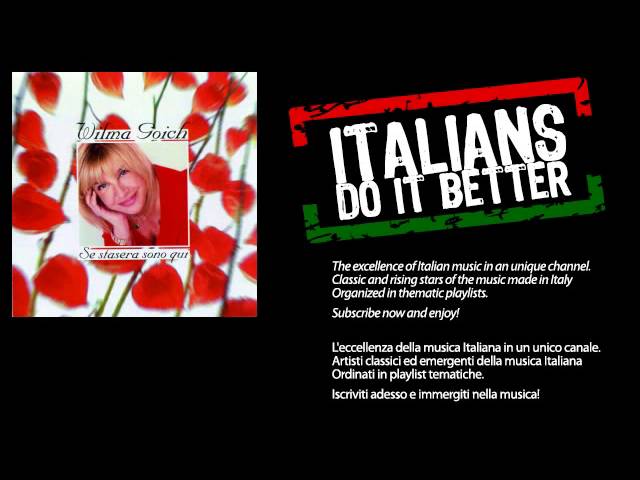 Watch Wilma Goich - Una vecchia canzone italiana on YouTube