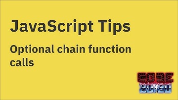 JavaScript Tips — The optional chaining call operator