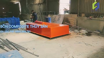 Bồn composite chứa hải sản và nuôi cá KOI - ĐA SẮC FRP