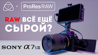 ProRes RAW на Sony a7s3 через Atomos Ninja V | Оно того стоит? Сравнение с ProRes и записью на карту