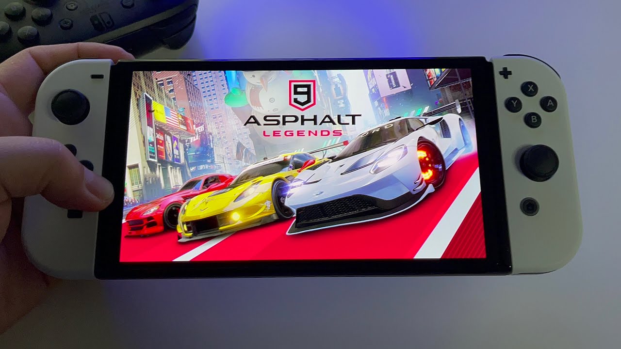 Review Asphalt 9 Legends + Pro controller on Switch OLED gameplay - YouTube