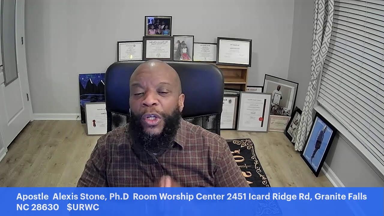 Apostle Dr. Alexis Stone - Upper Room Worship Center Bible Study