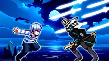 Accelerator V4 OP (New) VS Vergil V3 OP in Jump Force Mugen