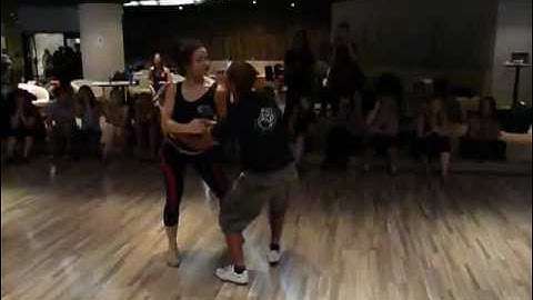 Luciano Gomes and Sofie da Silva - zouk workshop 2 at Zouk and Samba Congress Prague 2011