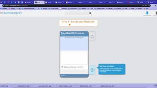 How to set up your microsite on our website