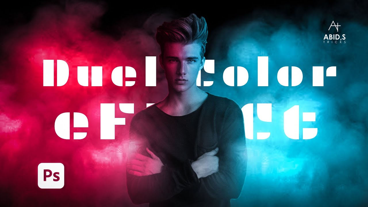 DUAL COLOR EFFECT IN PHOTOSHOP । FANTASY EDITING TUTORIAL PHOTOSHOP ...