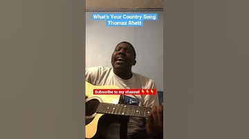 Thumbnail of What’s Your Country Song- Thomas Rhett (Acoustic Cover)